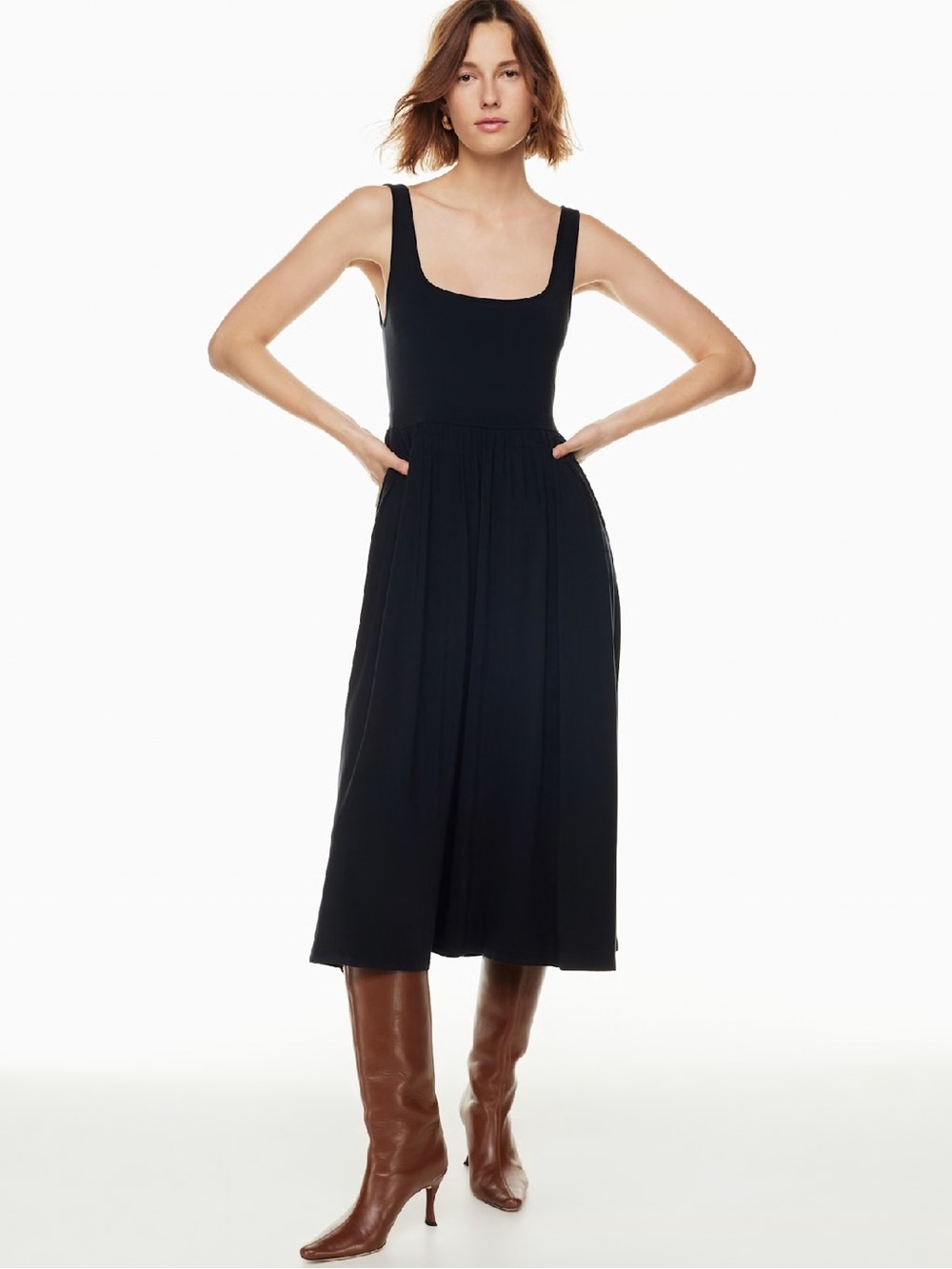Wilfred Market Midi Dress